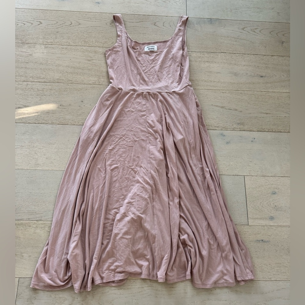 Reformation Rou Midi Dress Blush Size XL - Picture 6 of 8